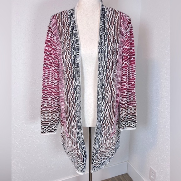 Nic + Zoe Fireside Linen Blend Cardigan - Picture 1 of 5